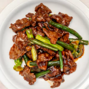 Beef and Vegetables in Oyster Sauce