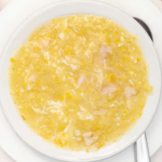 Sweet Corn and Chicken Soup